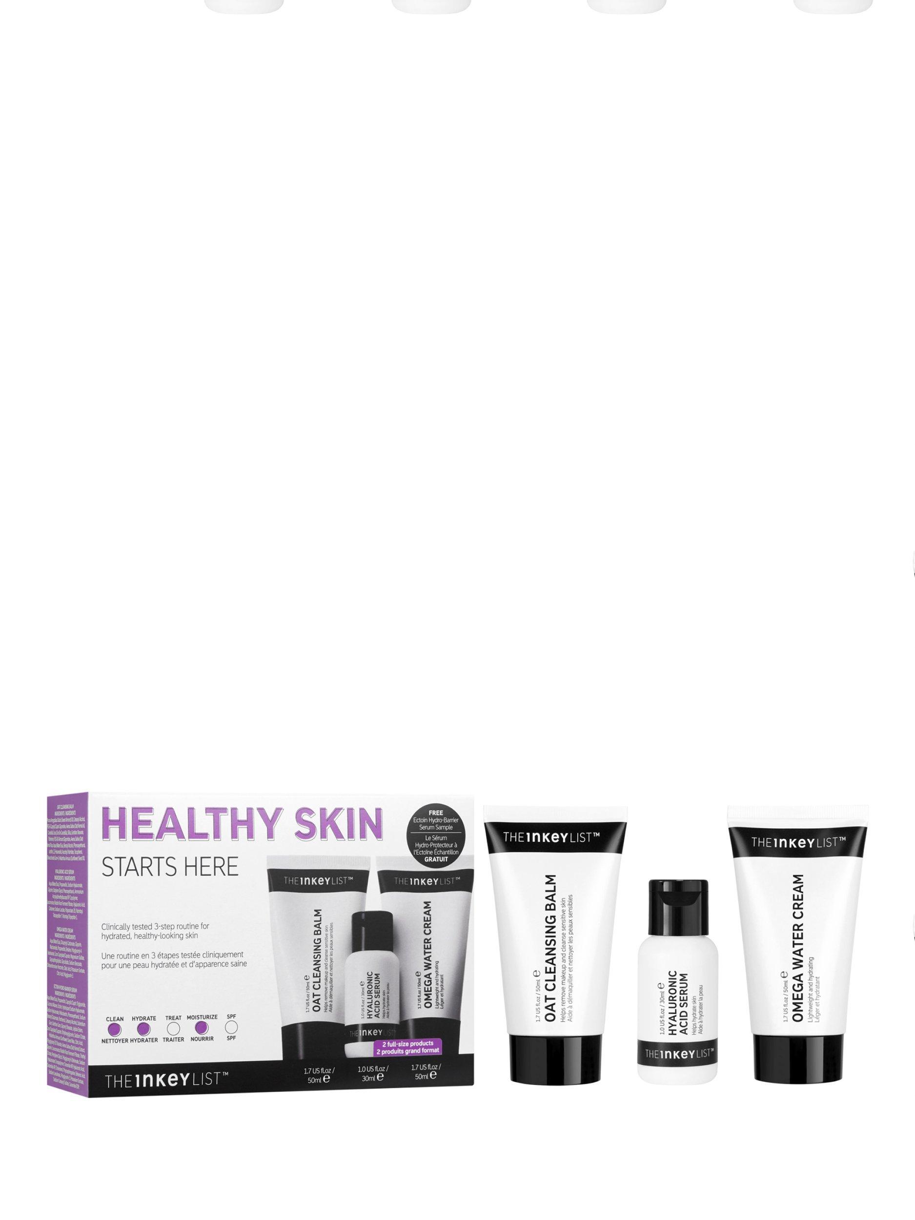 Product image 1 of 4, which shows The INKEY List Healthy Skin Starts Here Skincare Gift Set