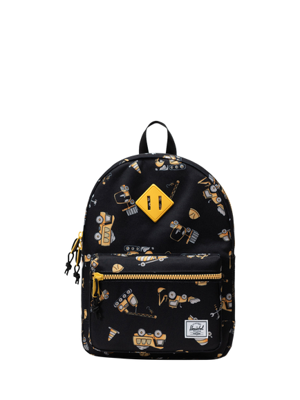 Herschel Supply Co. Kids' Construction Backpack, Black, Constuction