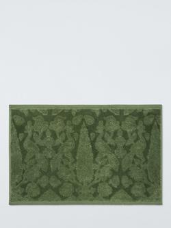 John Lewis x Sanderson Tamizart Bath Mat, Forest Green