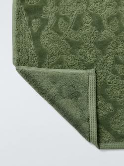 John Lewis x Sanderson Tamizart Bath Mat - view 2, Forest Green
