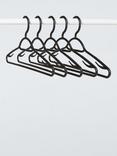 John Lewis Clothes Hangers, Set of 20, Black