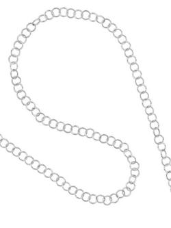 Tish Lyon Echo 9ct White Gold Necklace - view 2, Silver