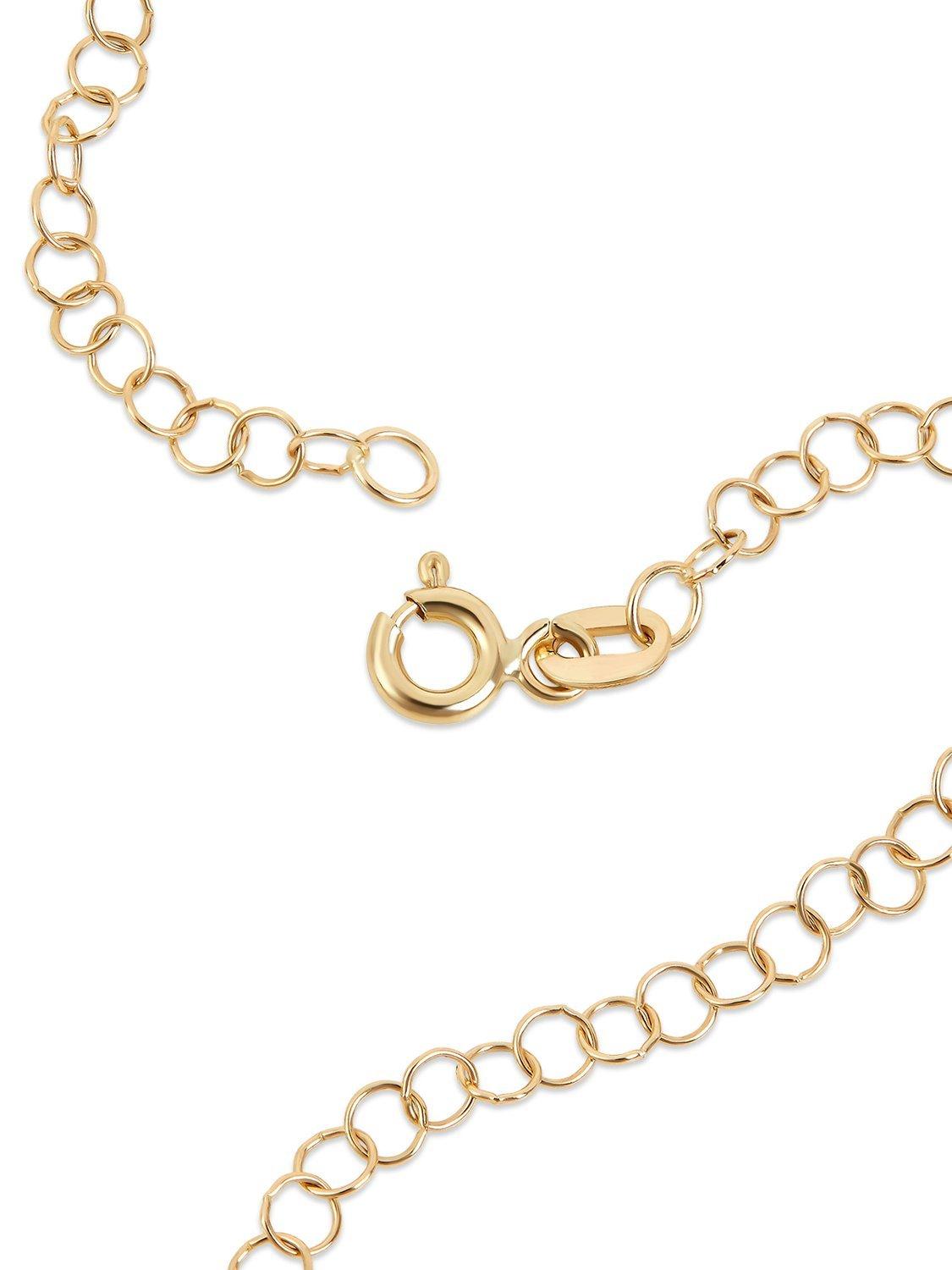 Product image 3 of 3, which shows Tish Lyon Echo 9ct Yellow Gold Chain Necklace