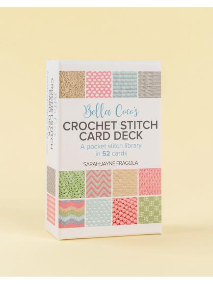 Search Press Bella Coco's Crochet Stitch Card Deck by Sarah-Jayne Fragola, Multi