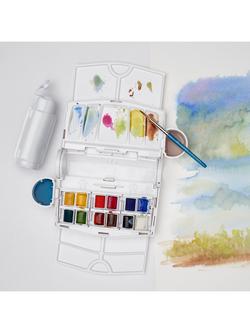 Winsor & Newton Field Plus Set Watercolour Paints, 12 Half Pans - view 2, Multi