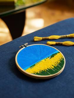 DMC Sunflower Embroidery Kit, Multi