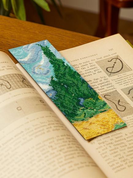 DMC Van Gough Bookmark Cross Stitch Kit, Multi