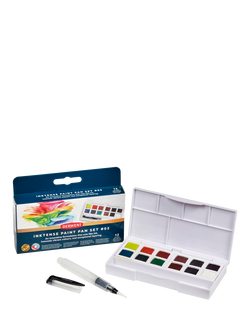 Derwent Inktense Paint Pan 2, Set of 12, Multi