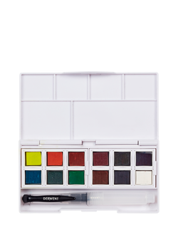 Derwent Inktense Paint Pan 2, Set of 12 - view 2, Multi