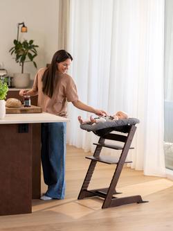 Stokke Tripp Trapp Oak Highchair - view 2, Warm Brown