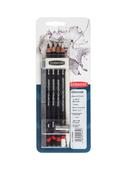 Derwent Charcoal Drawing Set, Multi