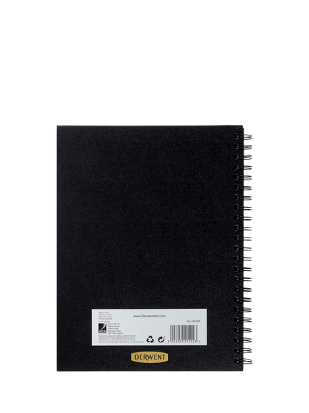 Derwent A4 Hardback Wirebound Sketchbook - view 2, Multi