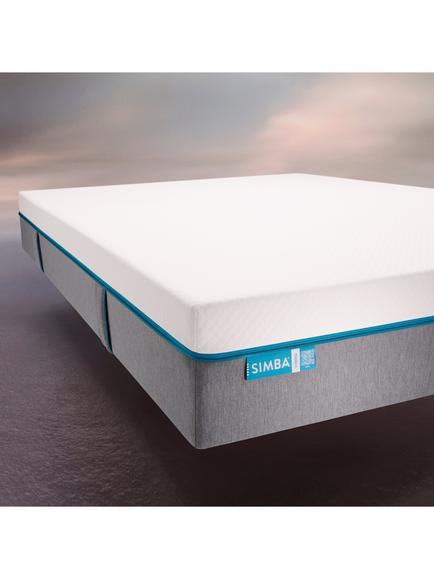 Simba Hybrid® Mattress, Medium/Firm Tension, Super King Size - view 2, White