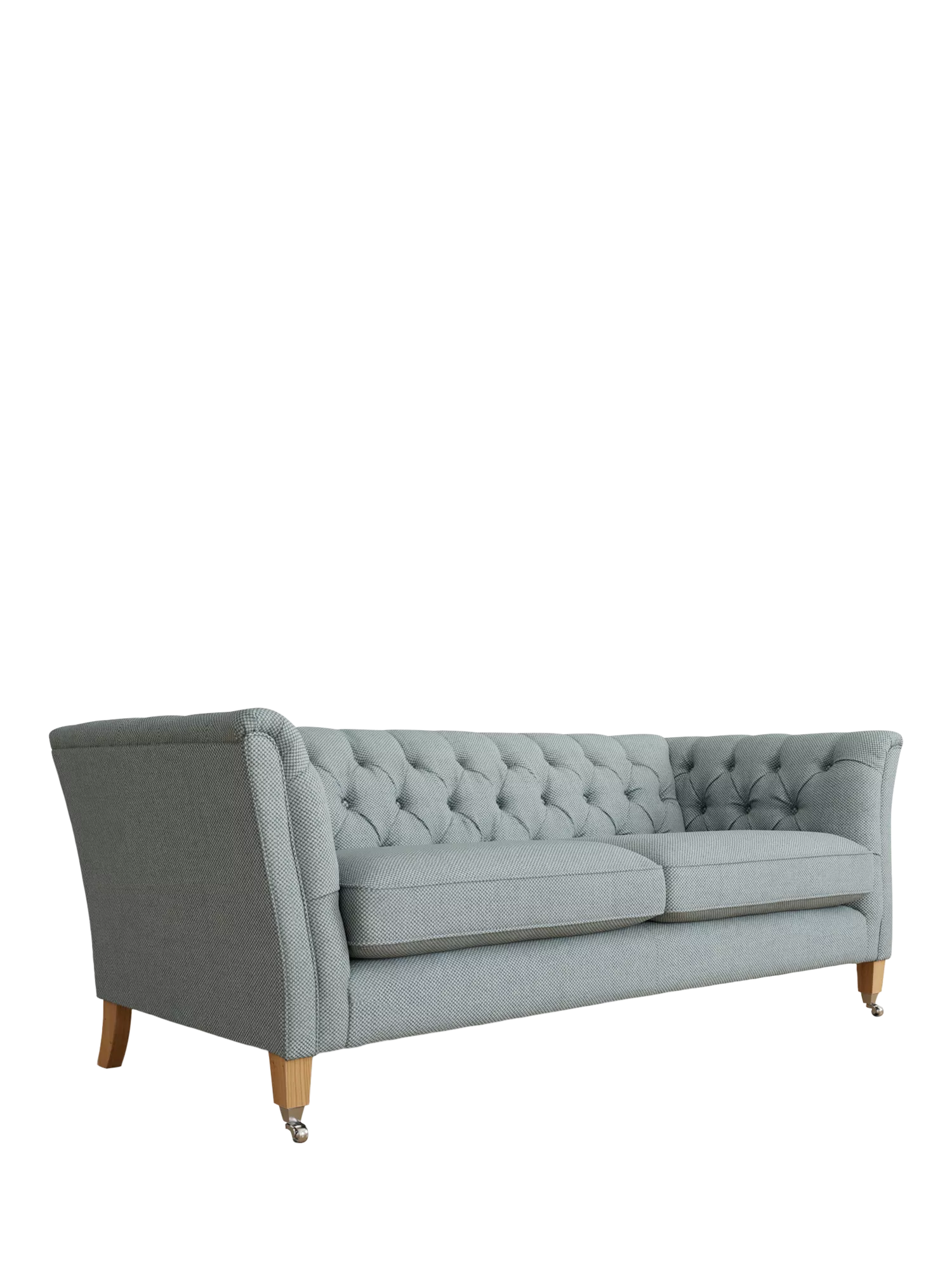 Laura Ashley Chatsworth Large 3 Seater Sofa, Oak Leg