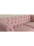 Laura Ashley Chatsworth Medium 2 Seater Sofa, Oak Leg, Anneliese Grape Purple
