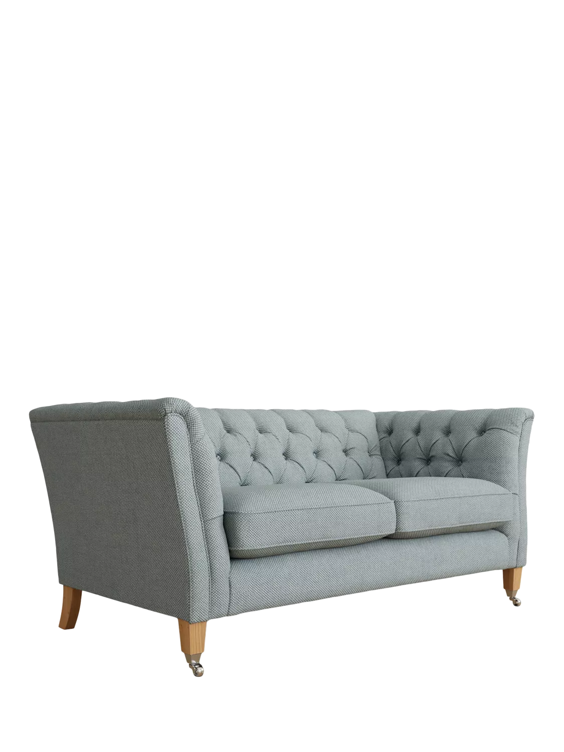 Laura Ashley Chatsworth Medium 2 Seater Sofa, Oak Leg