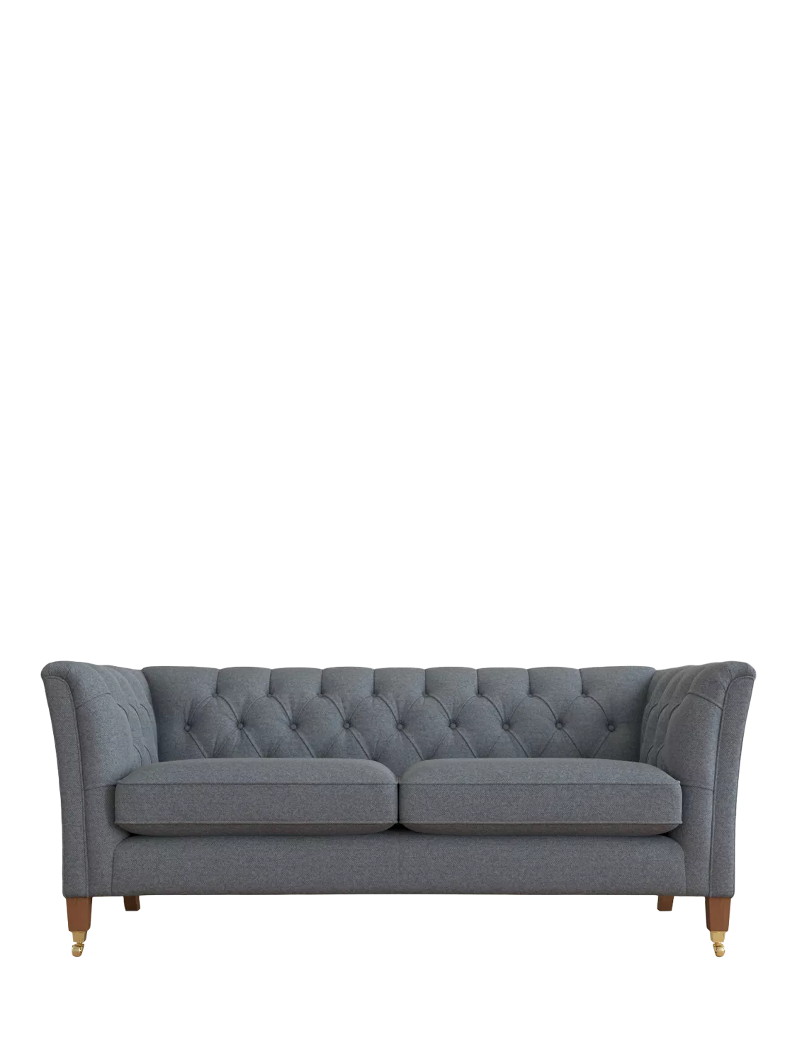 Laura Ashley Chatsworth Medium 2 Seater Sofa, Teak Leg