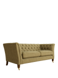 Laura Ashley Chatsworth Small 2 Seater Sofa, Teak Leg, Orla Gold