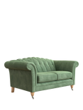 Laura Ashley Gloucester Small 2 Seater Sofa, Oak Leg