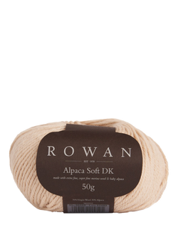 Rowan Alpaca Soft DK Yarn, 50g, Champagne