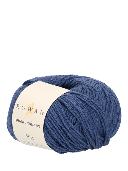 Rowan Cotton Cashmere DK Yarn, 50g, Indigo