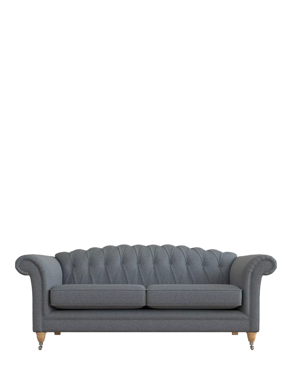 Laura Ashley Gloucester Grand 4 Seater Sofa, Oak Leg