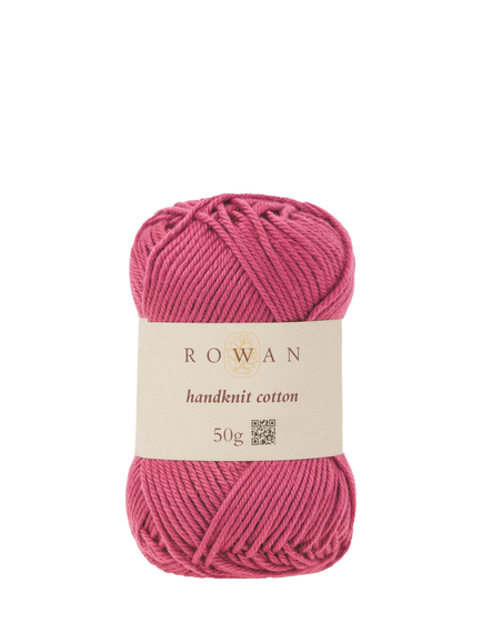 Rowan Handknit Cotton DK Yarn, 50g, Raspberry