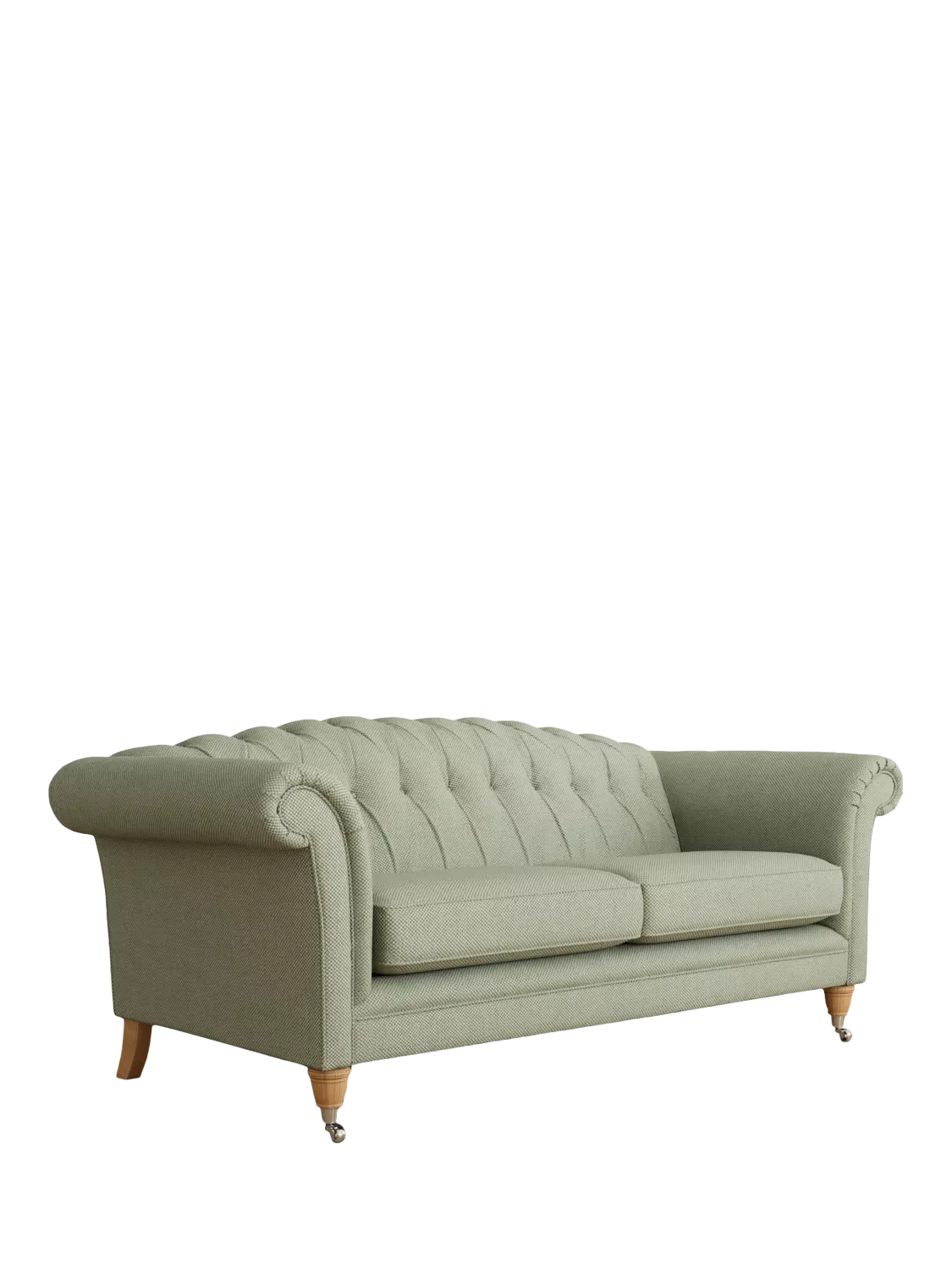 Laura Ashley Gloucester Grand 4 Seater Sofa, Oak Leg