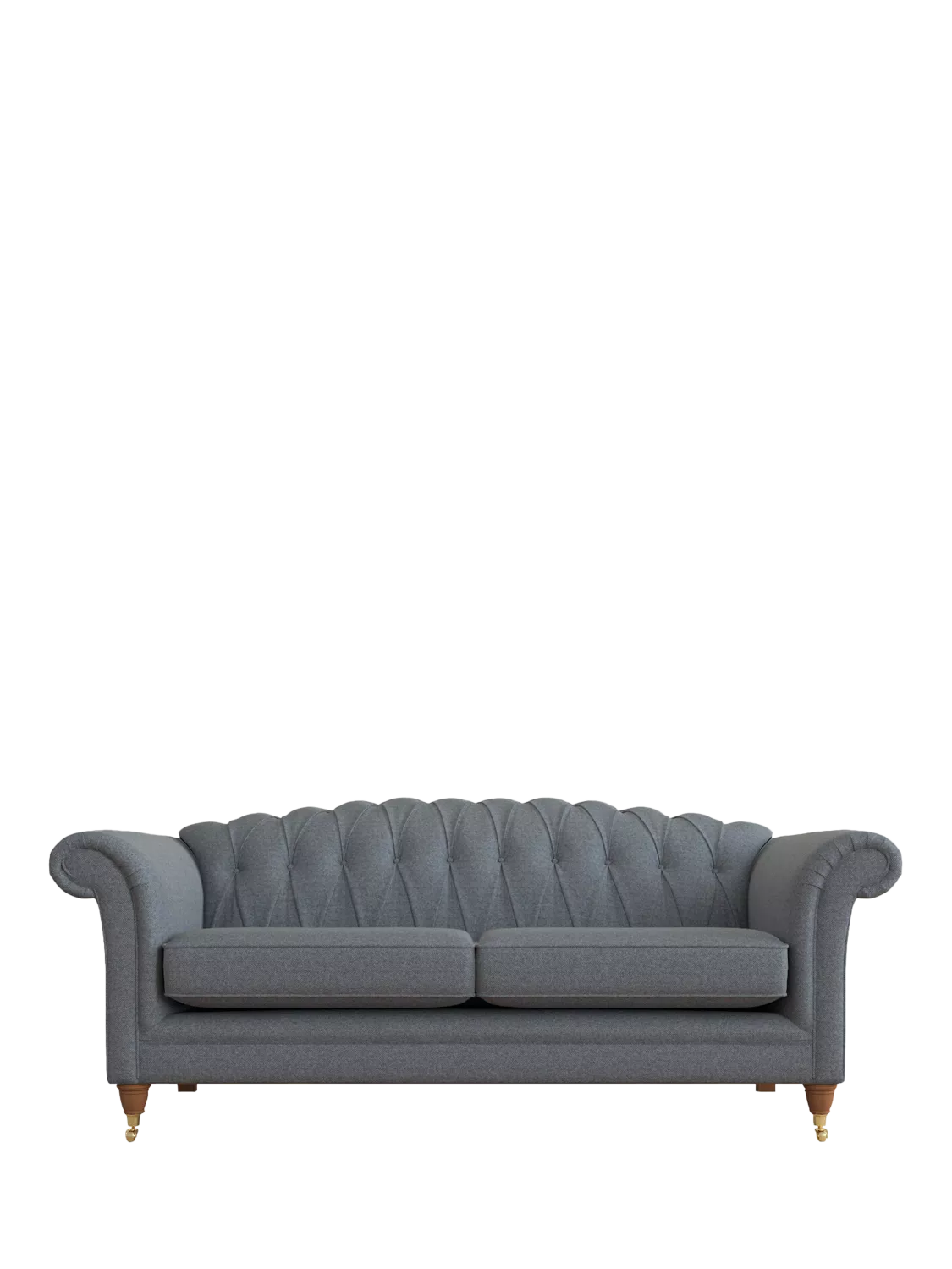 Laura Ashley Gloucester Grand 4 Seater Sofa, Teak Leg