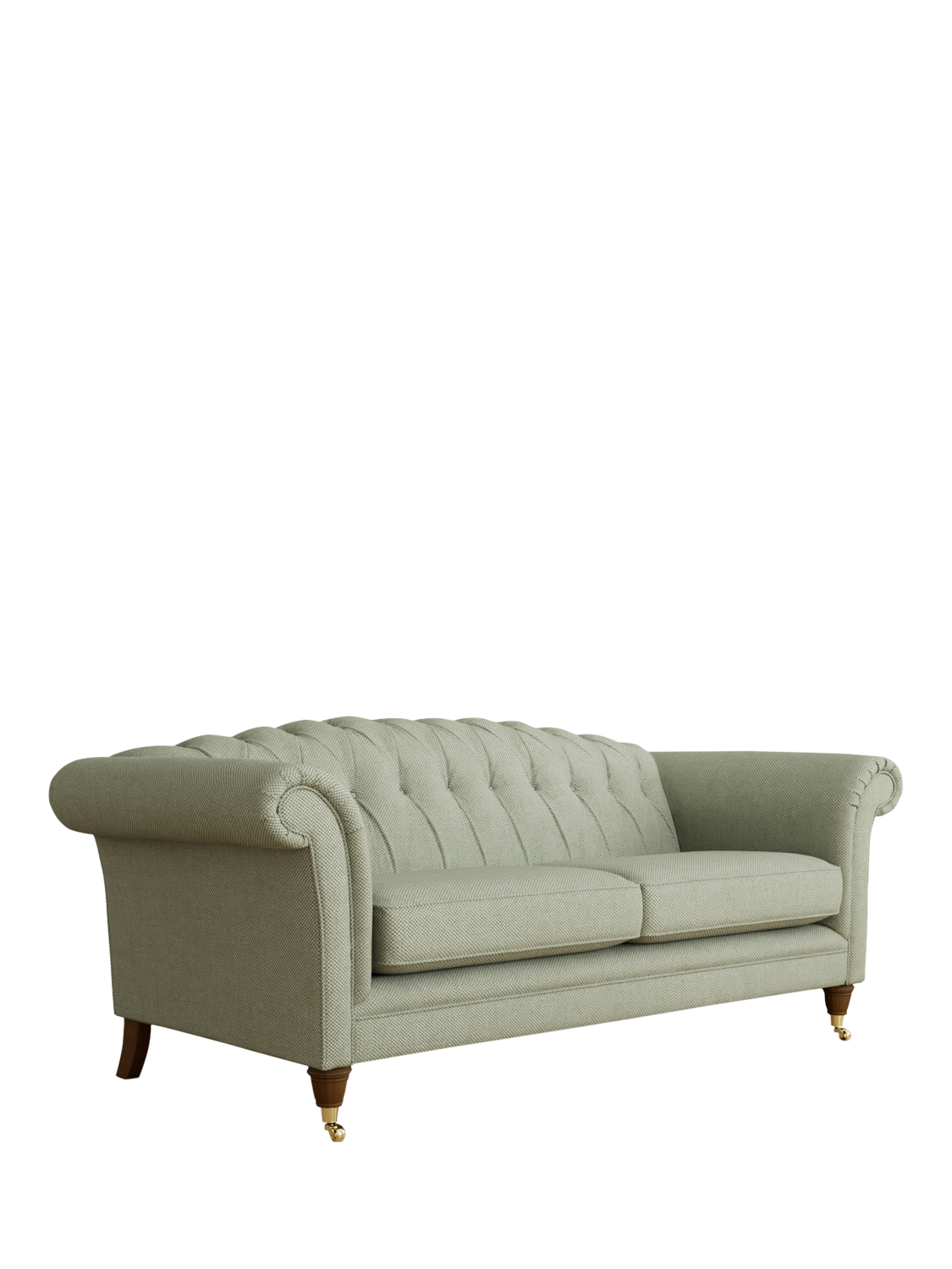 Gloucester Range, Laura Ashley Gloucester Grand 4 Seater Sofa, Teak Leg, Anneliese Sage