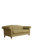Laura Ashley Gloucester Grand 4 Seater Sofa, Teak Leg, Orla Gold