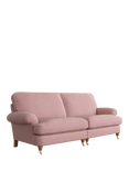 Laura Ashley Beaumaris Grand 4 Seater Sofa, Teak Leg