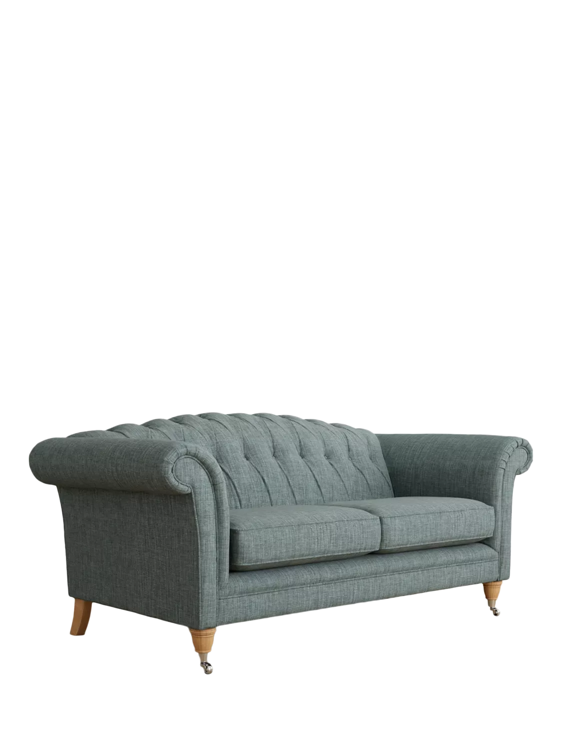 Laura Ashley Gloucester Large 3 Seater Sofa, Oak Leg
