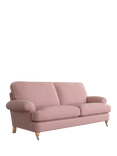 Laura Ashley Beaumaris Large 3 Seater Sofa, Oak Leg