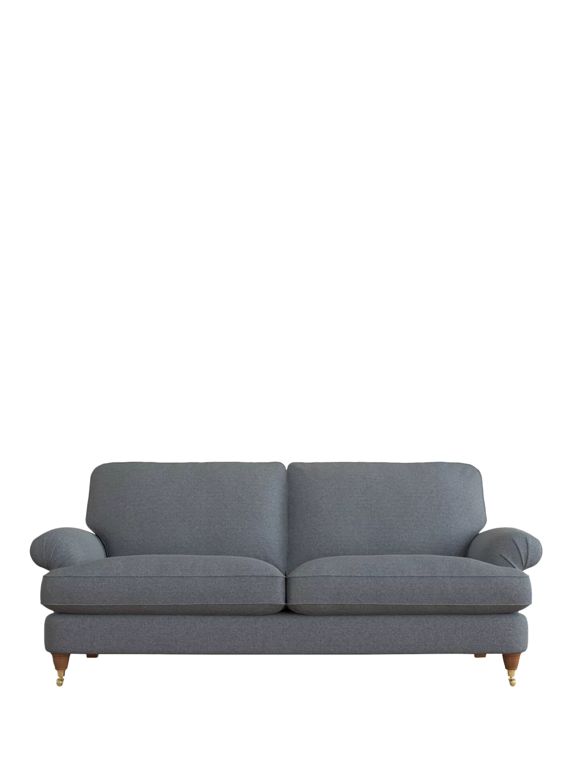 Laura Ashley Beaumaris Large 3 Seater Sofa, Teak Leg