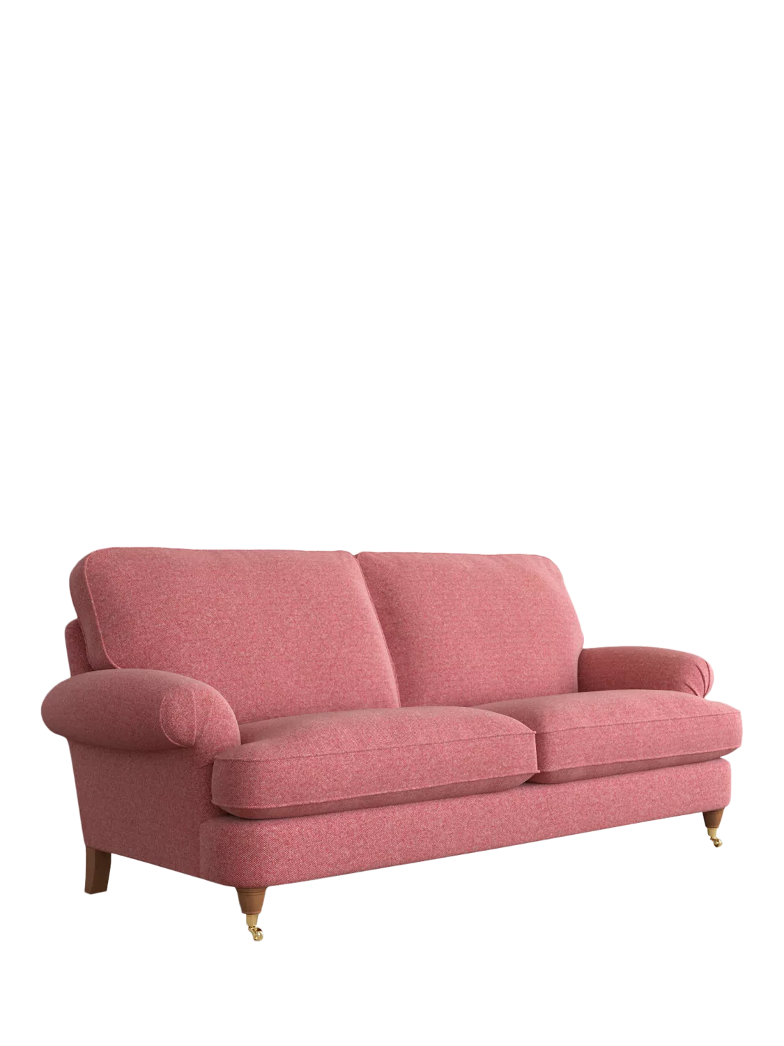 Laura Ashley Beaumaris Large 3 Seater Sofa, Teak Leg