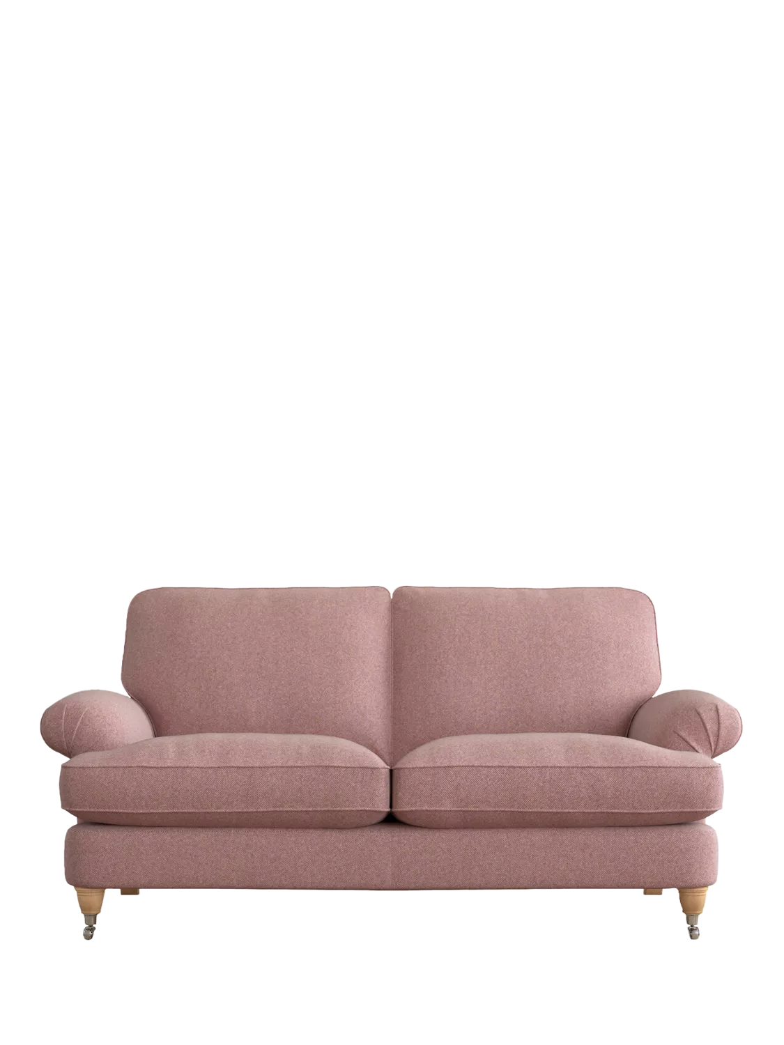Laura Ashley Beaumaris Medium 2 Seater Sofa, Oak Leg