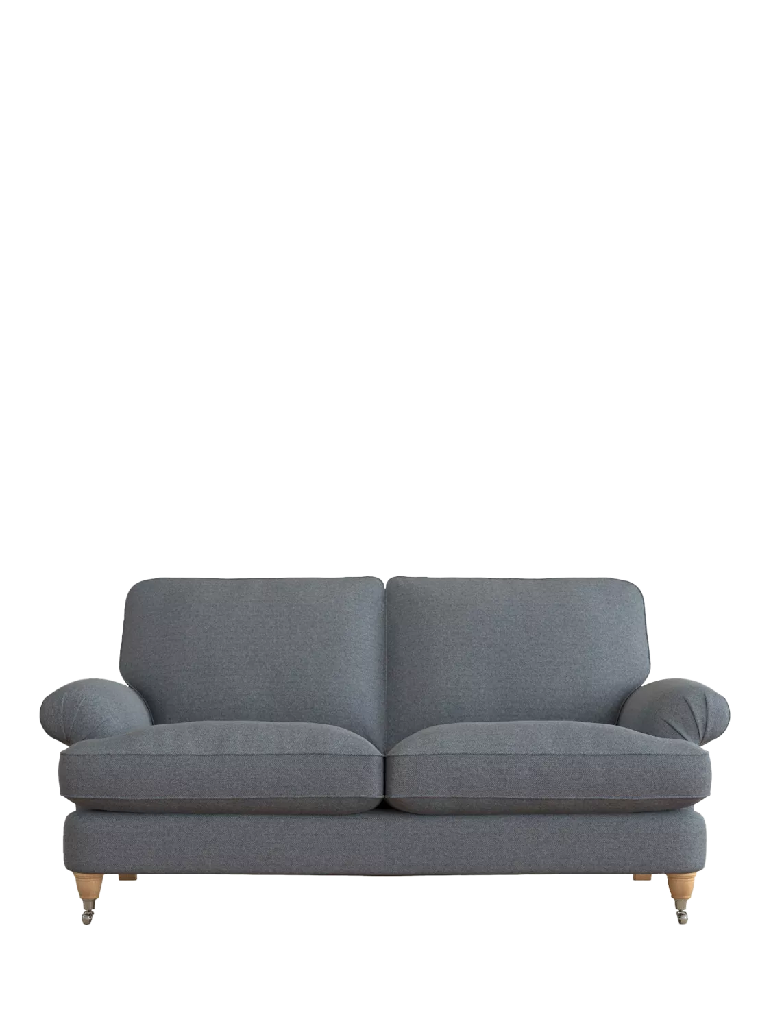 Laura Ashley Beaumaris Medium 2 Seater Sofa, Oak Leg