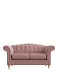 Laura Ashley Gloucester Small 2 Seater Sofa, Oak Leg, Anneliese Grape Purple
