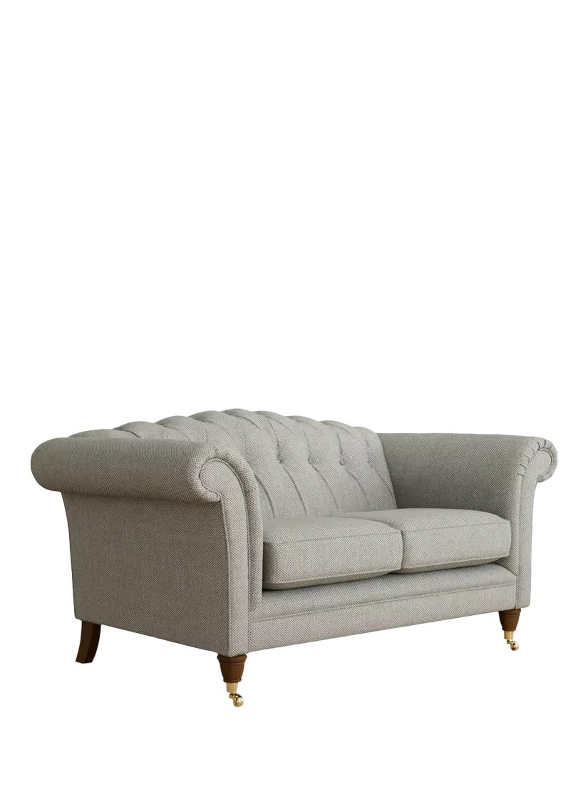 Laura Ashley Gloucester Small 2 Seater Sofa, Teak Leg