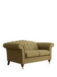 Laura Ashley Gloucester Small 2 Seater Sofa, Teak Leg, Orla Gold