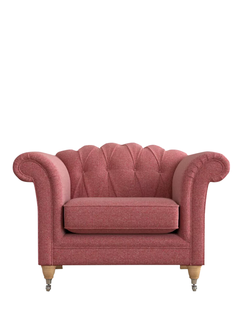 Laura Ashley Gloucester Armchair, Oak Leg