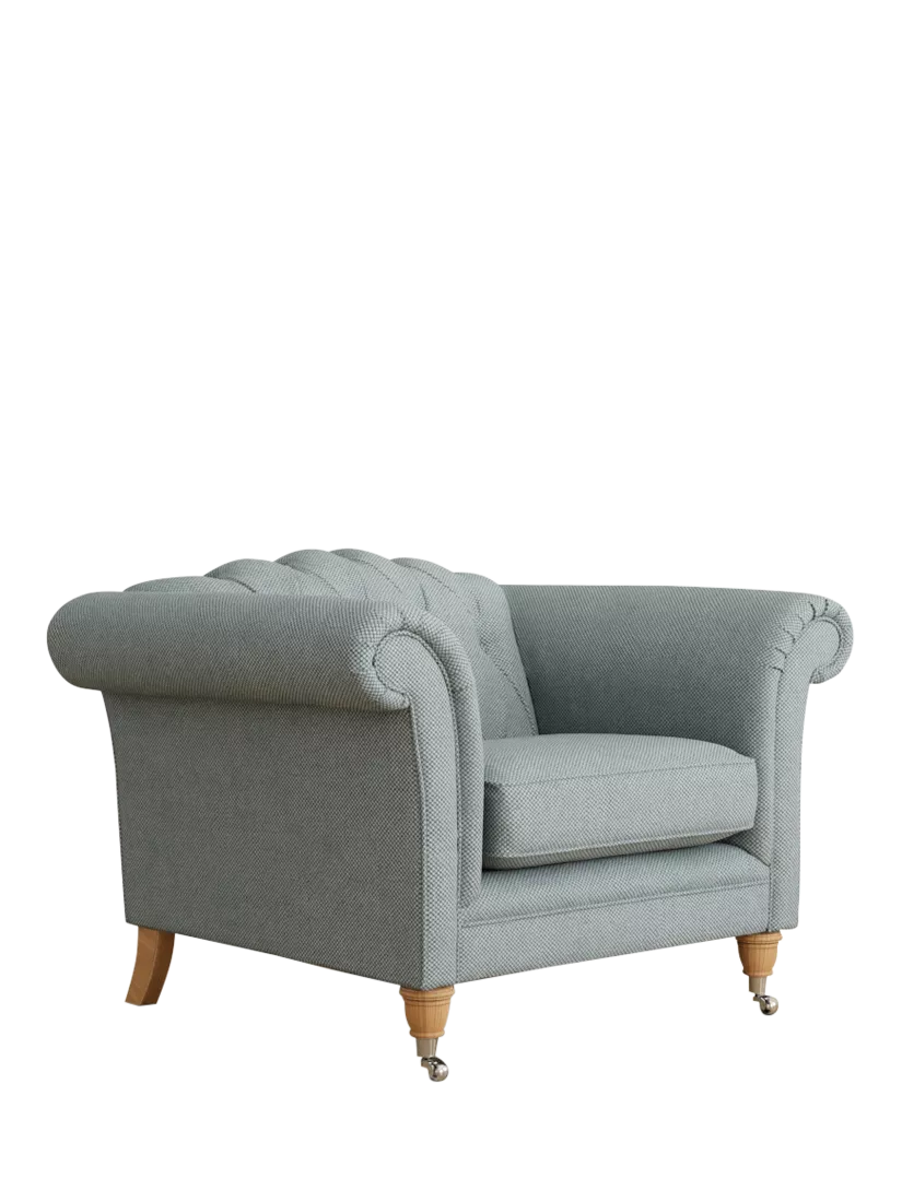 Laura Ashley Gloucester Armchair, Oak Leg