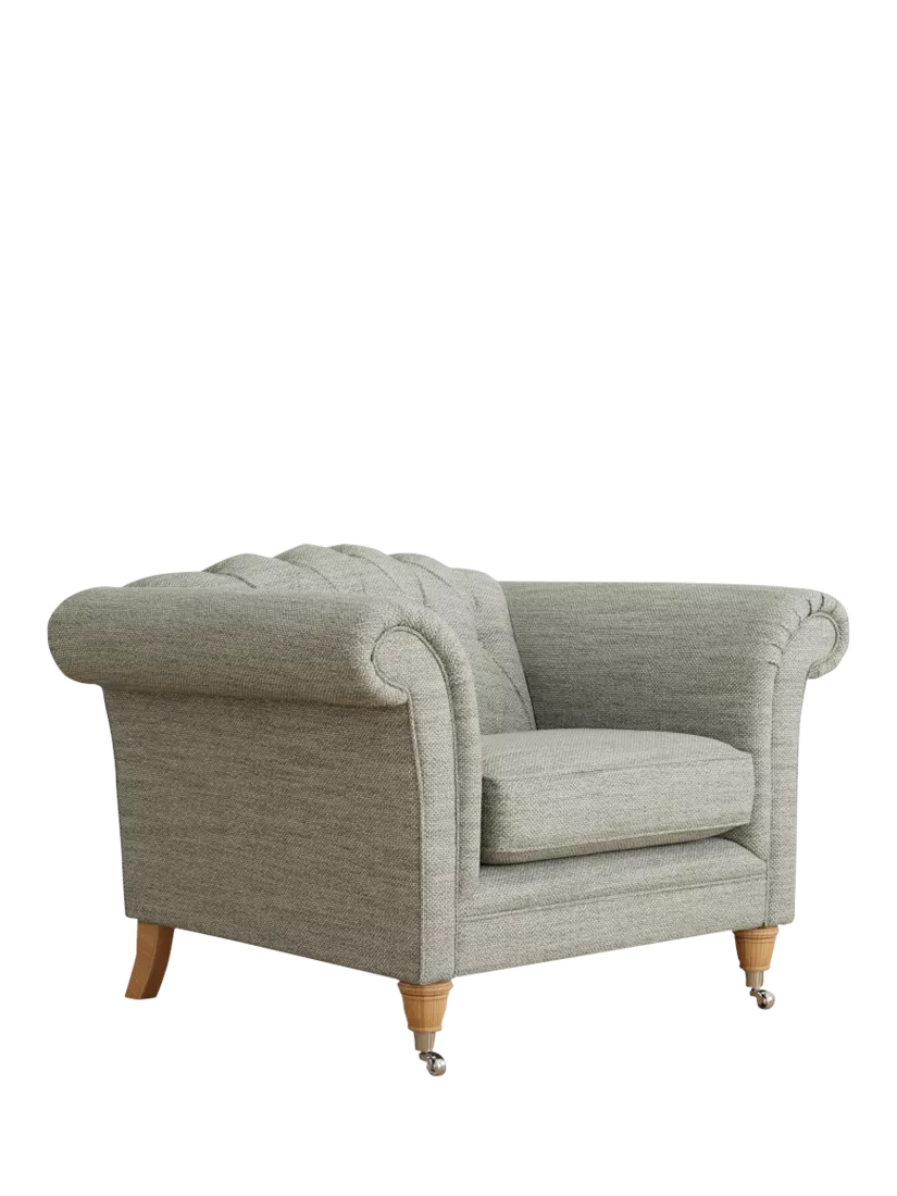 Laura Ashley Gloucester Armchair, Oak Leg