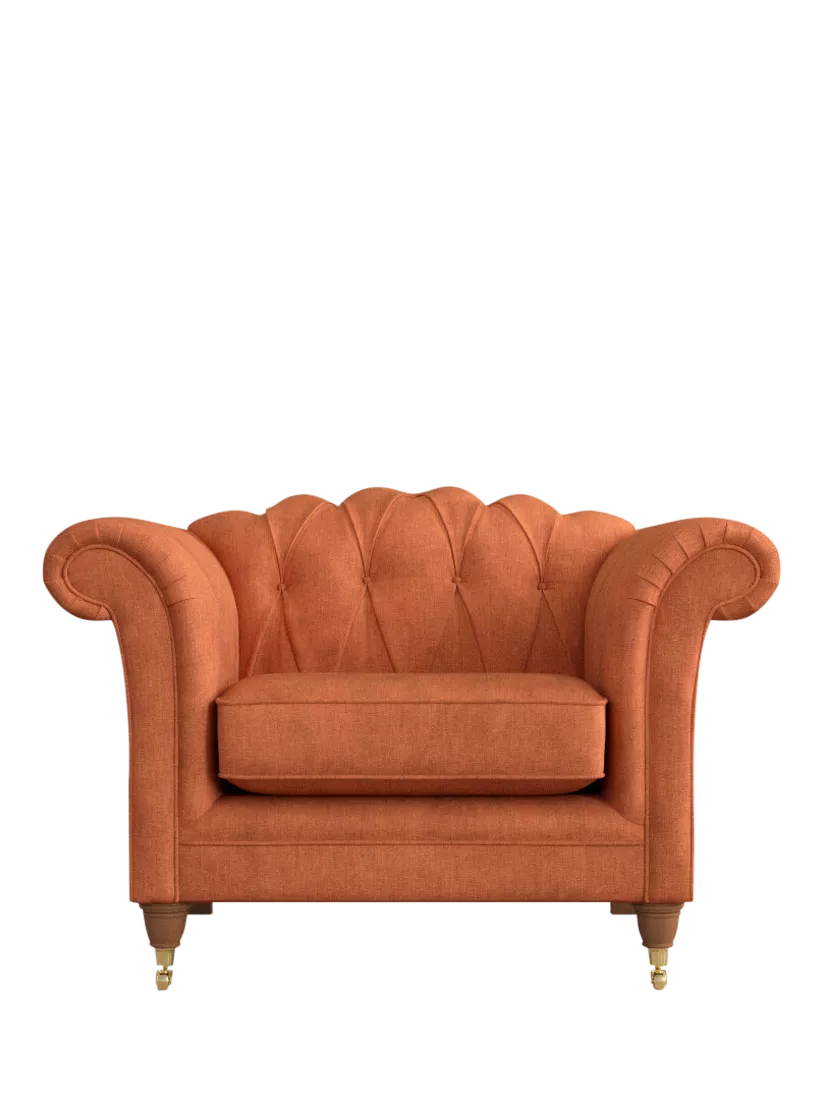 Laura Ashley Gloucester Armchair, Teak Leg