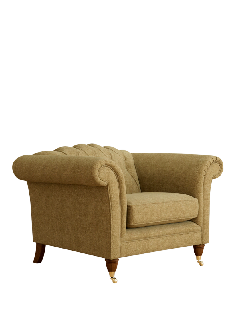 Gloucester Range, Laura Ashley Gloucester Armchair, Teak Leg, Orla Gold