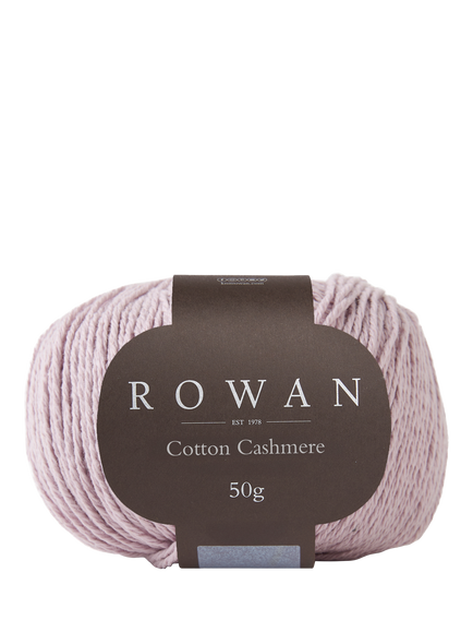 Rowan Cotton Cashmere DK Yarn, 50g, Dusty Pink