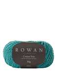 Rowan Cotton Trio Knitting Yarn, 50g, Teal