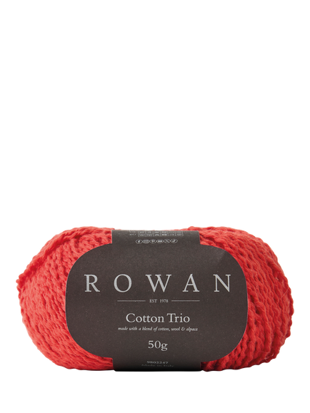 Rowan Cotton Trio Knitting Yarn, 50g, Tiger