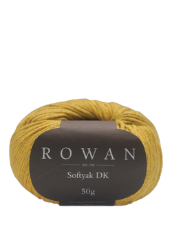Rowan Softyak DK Yarn, 50g, Jaune